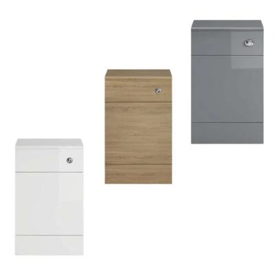 VEEBATH Toilet Cistern Concealed WC Unit Cabinet Back to Wall BTW 500mm Modern Housing