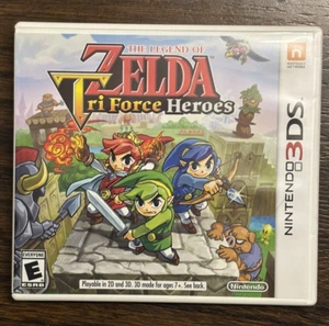 The Legend of Zelda Tri Force Heroes 3DS - Komplett - Bild 1 von 3