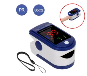 Portable Fingertip Pulse Oximeter Blood Oxygen Monitor With Lcd Display PPP - Picture 1 of 5