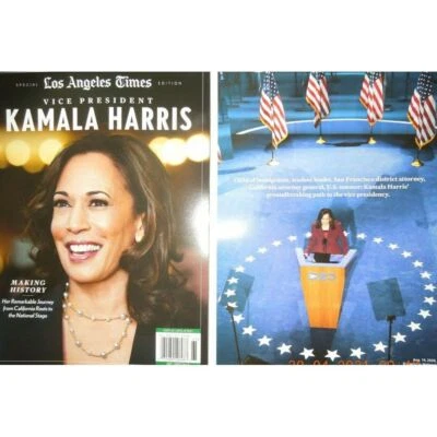 KAMALA HARRIS los angeles times VICE PRESIDENT making history REMARKABLE JOURNEY - Image 1 of 4