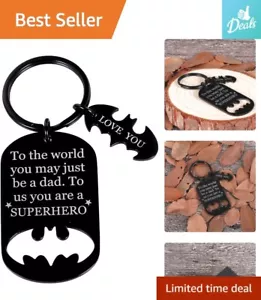 Heartfelt Dad Birthday Keychain - Meaningful Father's Day - I Love You - Picture 1 of 9