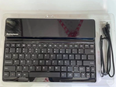 New Lenovo Wireless Bluetooth Keyboard For iPhone ,Laptop Phone - Image 1 of 4