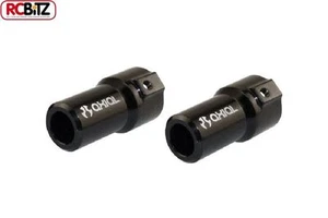Aluminum Rear Axle Lockout 2pcs SCX10 Inc 4 mounting grub screws STRONG AX30494 - Picture 1 of 1