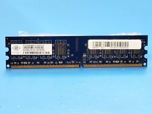 Nanya NT1GT64U8HB0BY-3C.0726.X2.TW DDR2-667 1Gb 2Rx8 PC2-5300U-555-12-E1 Memory - Picture 1 of 1