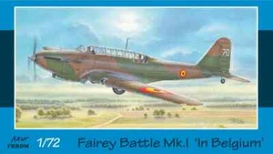 1/72 WW2 Bomber : Fairey Battle MK.I "In Belgium"  [3 Opts] #FR0046 : AZUR FRROM - Picture 1 of 5