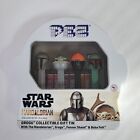 PEZ Star Wars The Mandalorian Grogu Collectible Gift Tin Set 4 Dispensers New 