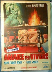 Bitter zum Leben Plakat Poster Marie-France Boyer Pierre Vaneck L'etrangère - Bild 1 von 1