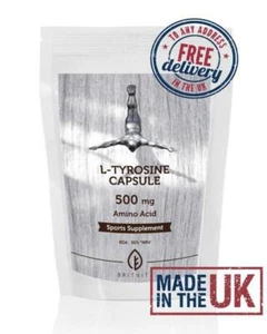 L-tirosina 500 mg cápsulas BritVits GB - Imagen 1 de 12