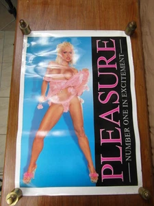 AFFICHE POSTER PIN-UP CHARM SEXY GIRLS FROM THE PLEASURE LABEL - Picture 1 of 2