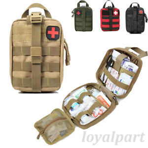 Tactical First Aid Pouch Kit Survival Military Medical Bag Utility Emergency Bag