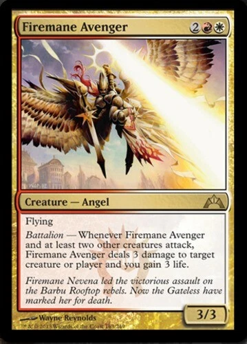 Firemane Avenger ~ Lightly Played Gatecrash MTG Magic UltimateMTG Multi-Color Ca - Image 1 of 1
