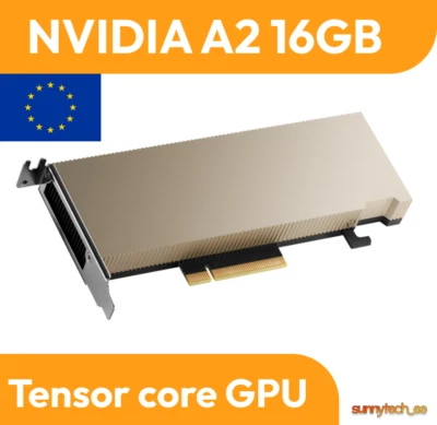 NVIDIA Tesla A2 16GB GDDR6 AI Deep Learning GPU - Immagine 1 di 4