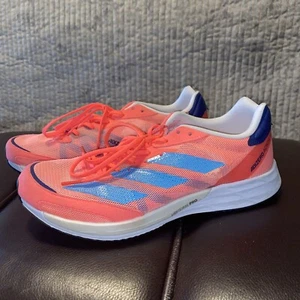 ADIDAS Adizero Adios 6 'Turbo Sky Rush' Women's Mesh Running Shoes - Picture 1 of 8