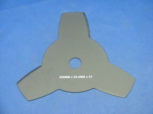 3 Zahn Messer für Motorsense vieler Hersteller z.B. Fuxtec Brast Rotfuchs etc. - Bild 1 von 1