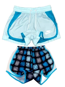2 x Nike Gym Athletic Shorts Dri-Fit & Lined Workout Running Shorts Size Small - Picture 1 of 5
