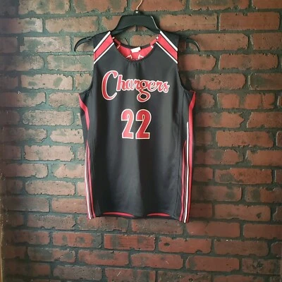 Sussex WI Hamilton Chargers Highschool Jerzee Red Black Reversible 22 Unisex? S - Image 1 of 4