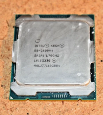 SR2P1 Intel Xeon E5-2609v4 1.7GHz 8 Core 20MB Cache Socket 2011-3 CPU Processor - Image 1 of 4