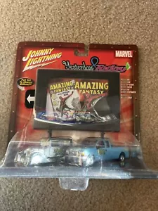 JOHNNY LIGHTNING YESTERDAY & TODAY AMAZING FANTASY AMAZING SPIDER-MAN 1:64 SCALE - Picture 1 of 1