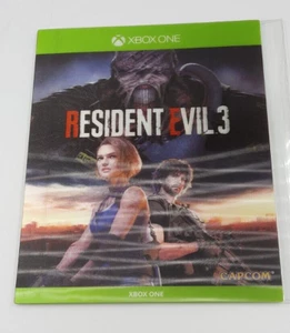 XBOX ONE • Resident Evil 3 Lenticular 3D Cover • KEIN SPIEL **unbenutzt** - Bild 1 von 3