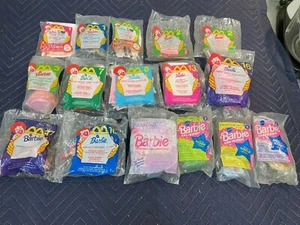 De colección Barbie McDonalds Happy Meal Juguetes Sellados Lote de 16 Nuevos Precintados - Imagen 1 de 7