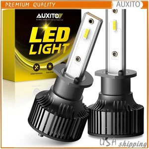 AUXITO H1 LED Headlight Bulb Conversion Kit High Low Beam Lamp 6000K Cold White - Picture 1 of 11