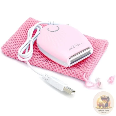 Magnitone GoBare Mini Lady Shaver Waterproof Rechargeable Bikini Legs Underarms - image 1 of 4