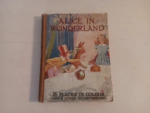 ALICE IM WUNDERLAND LEWIS CARROLL VINTAGE HB BUCH SUNSHINE SERIE 1956 - Bild 1 von 7