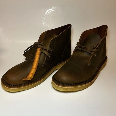 Nueva Bota Desierto CLARKS Original Mujer, Cera de Abejas Jaune Miel Talla 9.5 Con Caja Foto 1 de 4
