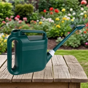 Garden Watering Can with Removable Sprinkler with Long Spout Modern Garden - Picture 1 of 5