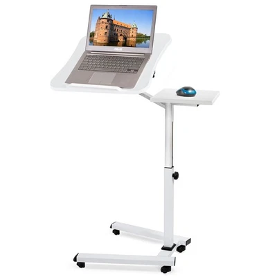 Like Portable Laptop Desk with Mouse Pad, Rolling Computer Stand with Adjusta... - Imagem 1 de 4
