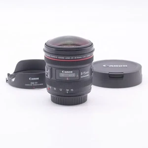 Canon EF 8-15mm f/4 L Fisheye USM Lens Working - Picture 1 of 6