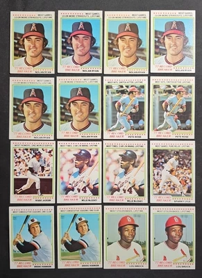1978 Topps Record Breakers Leaders Lot (31 Cards: Ryan Rose Jackson Brock) - Image 1 of 3