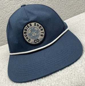 Chubbies Shorts Co. Seilmütze Herren Druckknopflasche blau adrette Baumwolle Outdoor Einheitsgröße - Bild 1 von 9