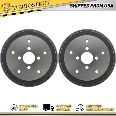 Rear OE Brake Drum for 1989 1990 1991 1992 1993 1994 1995 Geo Tracker 1.6L - Image 1 of 4