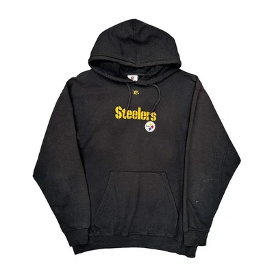 Sudadera con capucha Pittsburgh Steelers NFL NFL - 2XL negra mezcla de algodón Foto 1 de 4