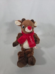 Peluche elástico Rudolph el reno nariz roja Dan Dee - Imagen 1 de 6