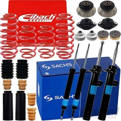 SUSPENSIÓN DEPORTIVA EIBACH SACHS SPORTLINE con homologación 50/35 mm adecuada para BMW E91 BERLINA - Imagen 1 de 4