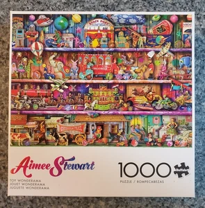Buffalo Games Aimee Stewart TOY WONDERAMA 1000 piece puzzle COMPLETE - Picture 1 of 6