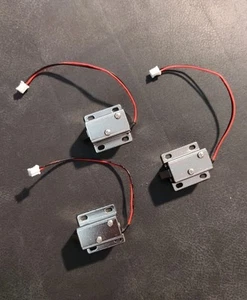Elektromagnetisches Magnetschloss, 3 Stück Mini Tür Schublade Tongue Down DC *3er Set* - Bild 1 von 5