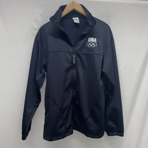 United States Olympic Committee Team USA Full Zip Up Jacket Size Large L23 - Picture 1 of 8