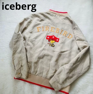 Iceberg Snoopy Woodstock Beige Vintage Jacke Blouson Gr. 52 Herren Gebraucht - Bild 1 von 9