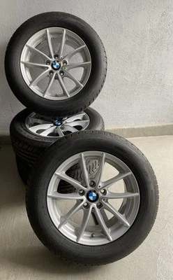 ☀️*TOP* BMW X3 F25 X4 F26 V-Speiche 304 Felgen Sommerräder 17 Zoll DOT 3322 8+mm - Bild 1 von 4