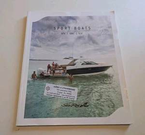 2018 Sea Ray Sport Boats Color Catalog Brochure 112 Page SPX SDX SLX Yacht Plans - Picture 1 of 13