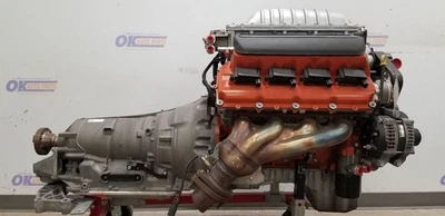 6.2 HELLCAT ENGINE 8 SPEED 8HP90 AUTO TRANSMISSION 2016 CHARGER SRT PULLOUT SWAP - Image 1 of 4