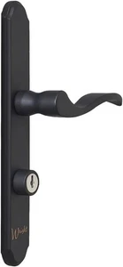 Wright Premier VMT115MB Sturmschutz Tür gleichschließend Einsteckhebel, schwarz - Bild 1 von 9