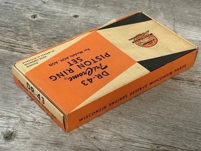 Полный комплект треххромовых поршневых колец Wisconsin DR-43 для AGH, AGN - Изображение 1 из 4