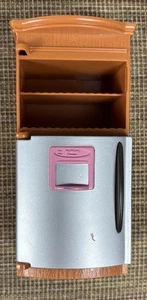 Fisher Price Loving Family Braun Silber Kühlschrank/Kühlschrank Obertür fehlt - Bild 1 von 12