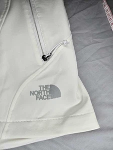 Chaqueta The North Face Windwall Apex Softshell Abrigo Cremallera Completa Blanco Talla L Usada en Excelente Condición - Imagen 1 de 19