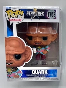 Funko POP! Star Trek: Deep Space Nine - Quark #1753 - NIB - Picture 1 of 6