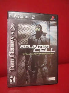 Tom Clancy's Splinter Cell: Pandora Tomorrow Sony PlayStation 2 2004 Black Label - Picture 1 of 4